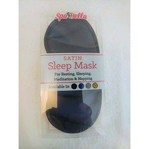 Spa Bella SATIN SLEEP MASK Travel&Home IDEAL for RESTING SLEEPING MEDITATION NEW
